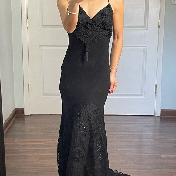 Sue Wong Vintage Gown size 4 - Picture 6 of 16